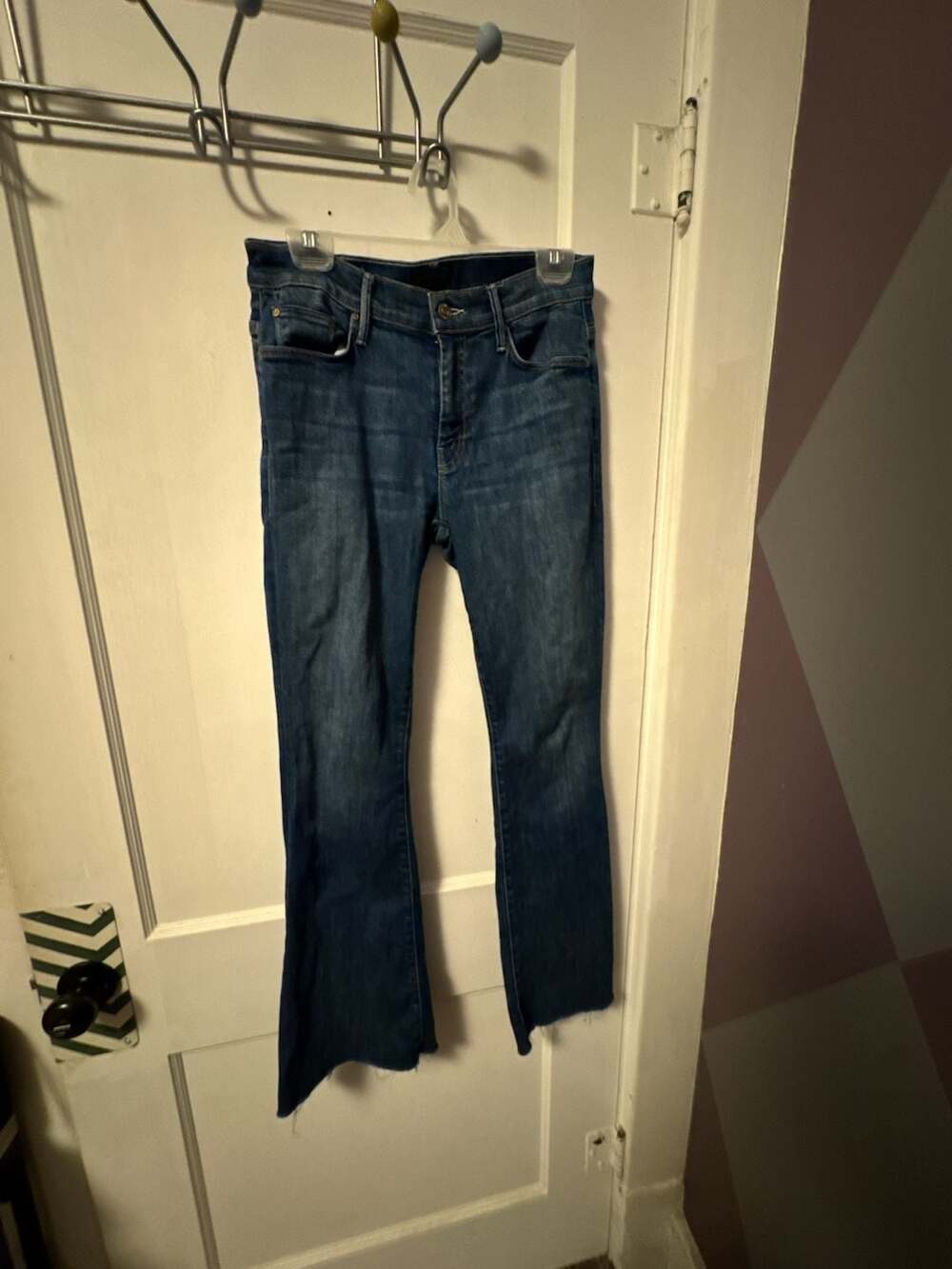 MOTHER The Weekender Fray Jeans Size 28 - Picture 1 of 8